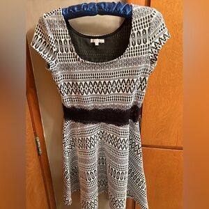 Printed Mini dress size M